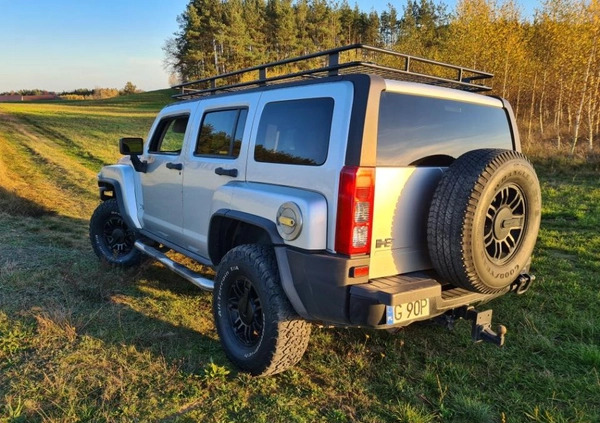 Hummer H3 cena 54000 przebieg: 254500, rok produkcji 2006 z Nowy Targ małe 79